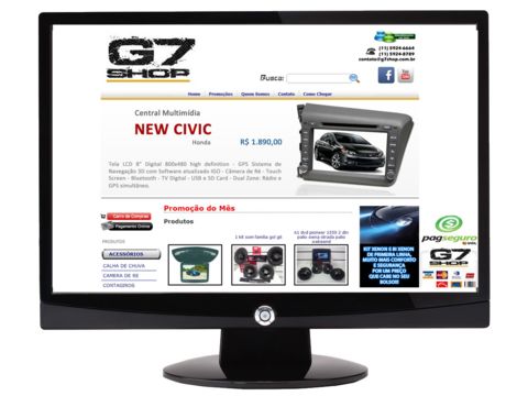  Lojas Virtuais: Auto Peças: G7 Shop
