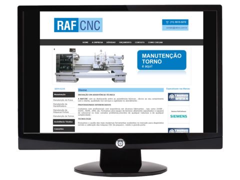  Industria e Comércio: Metalúrgicas: RAF CNC