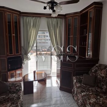 Apartamento à Venda na Praia Grande – Aviação | 2 Dormitórios | Pé na Areia | Porteira Fechada