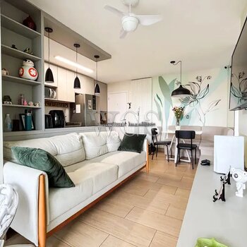 Apartamento para locação 02 dorm(01 suíte), 02 vagas, lazer completo - Condomínio Raiz Parque Resort - Santo Amaro